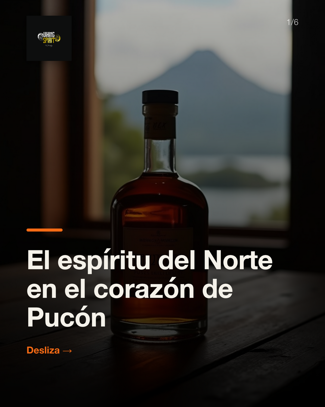 Pucón, sur de Chile — origen de Viking Spirit